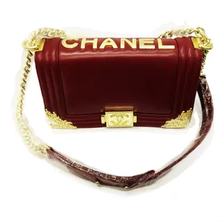 کیف زرشکی شنل