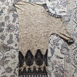 پیراهن مهمانی شیک نخ و کش