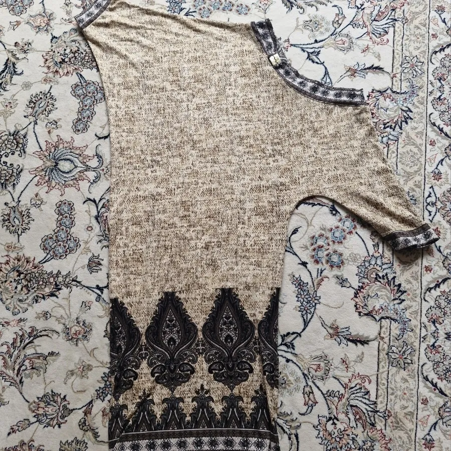 پیراهن مهمانی شیک نخ و کش