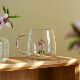 ماگ گل رز پینترستی