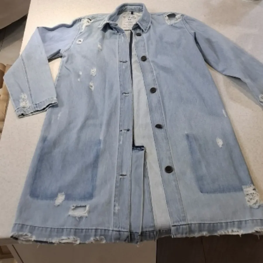 مانتو جین زنانه