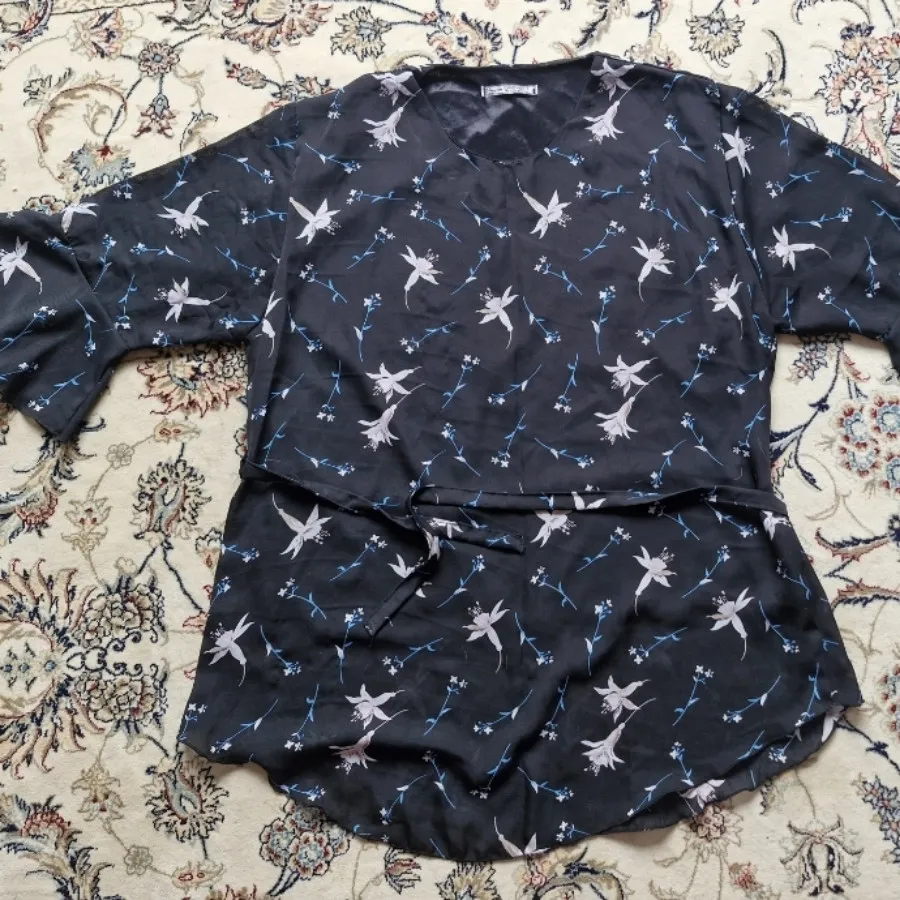 شومیز حریر ژرژت