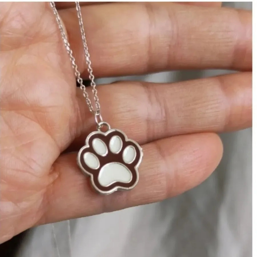 گردنبند نقره پنجه  پت