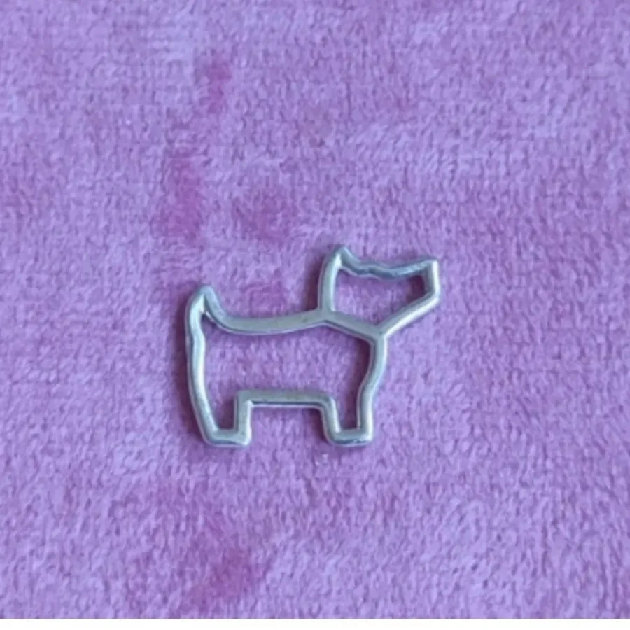 پلاک نقره سگ