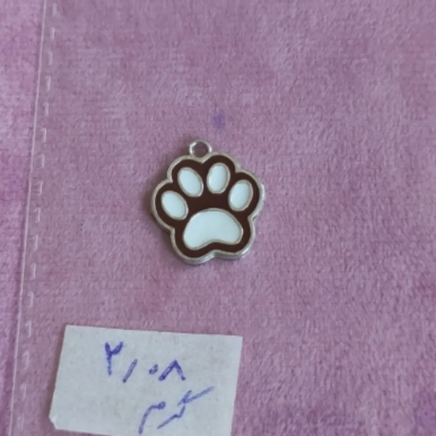 پلاک پنجه پت نقره