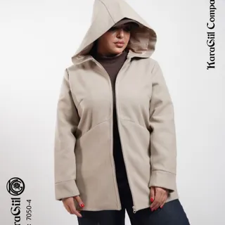 پالتو هودی سایز بزرگ