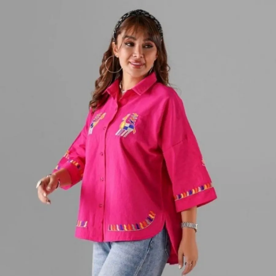 شومیز گلدوزی