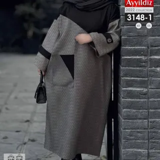 مانتو کفتان سایز بزرگ