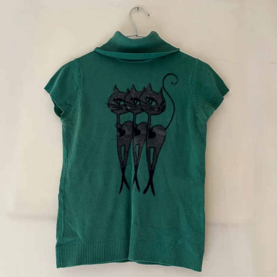 بافت سبز گربه ای