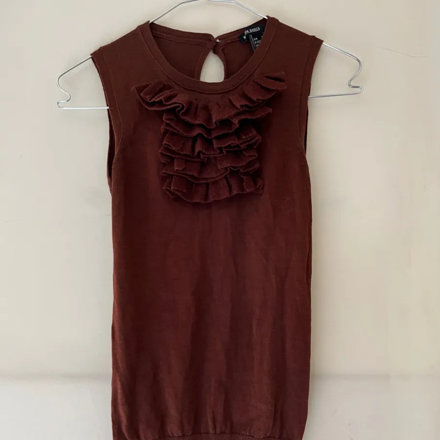 تاپ قهوه ای مانگو