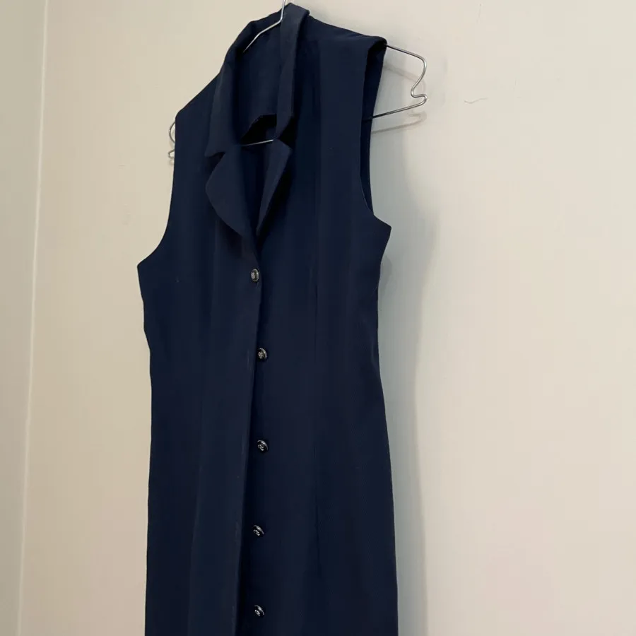 سارافون بلند سرمه ای