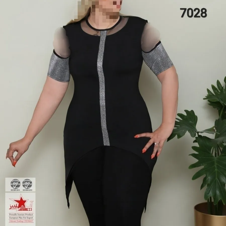 تونیک مجلسی سایز بزرگ