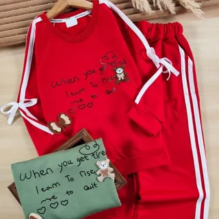 بلوز و شلوار تدی و پاپیون