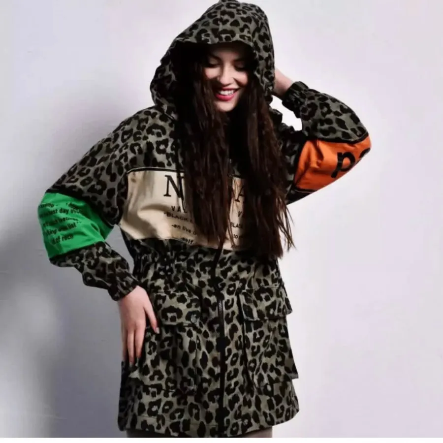 سوییشرت پلنگی ترک