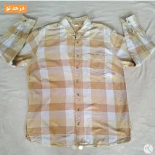 تونیک مانتویی نخ پنبه