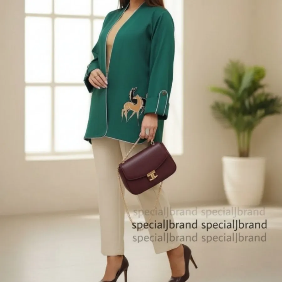 کت مانتو گلدوزی