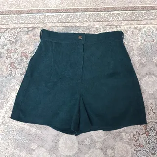 شلوارک مخمل کبریتی