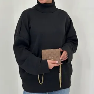 بلوز بافت یقه اسکی