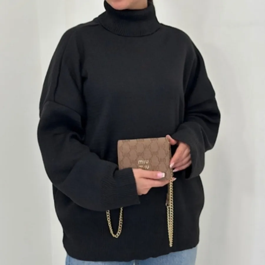 بلوز بافت یقه اسکی