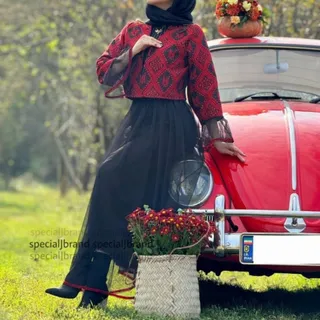 ست یلدایی کت دامن