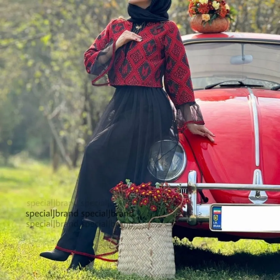 ست یلدایی کت دامن