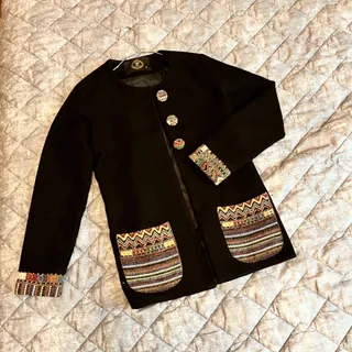 پالتو مشکی کوتاه