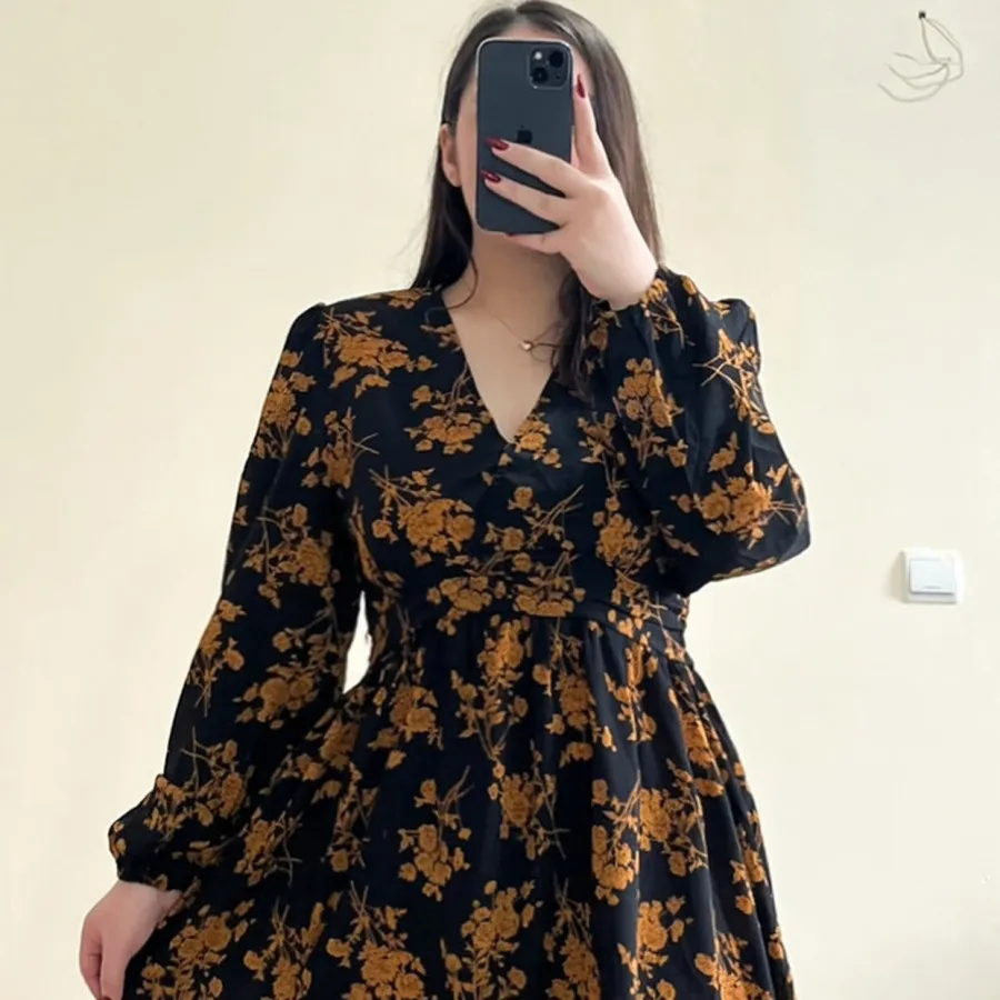 پیراهن فلورال