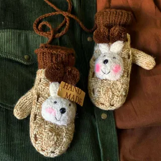 دستکش بافت پینترستی