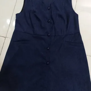 سارافون زنانه مخمل سورمه