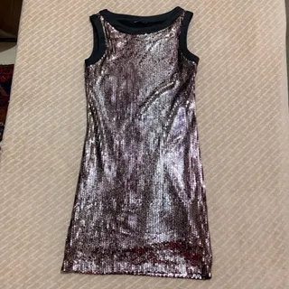 پیراهن مجلسی پولکی