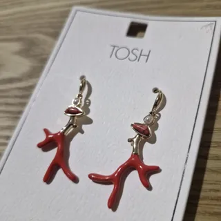 گوشواره میناکاری TOSH