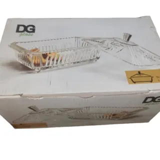 بیسکویت خوری درب دار بلور