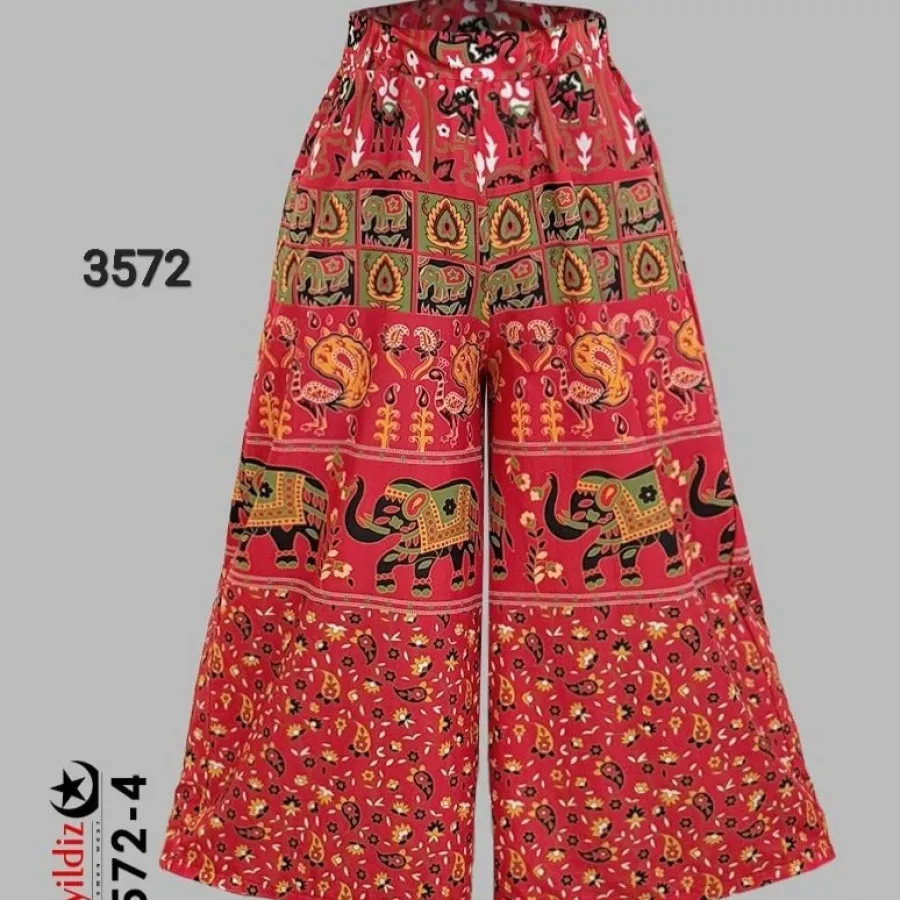 شلوار دامنی سایز بزرگ