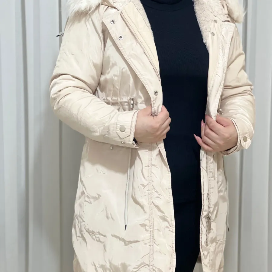 کت زمستانی خز دار