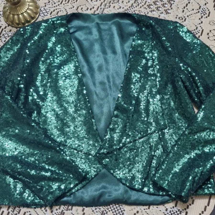 کت پولکی سبز