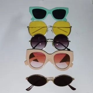 5عدد عینک دودی و عینک شب