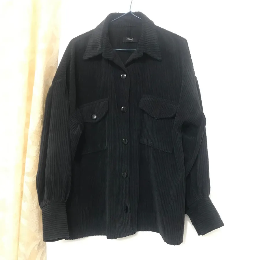 پالتو مخمل کبریتی نو