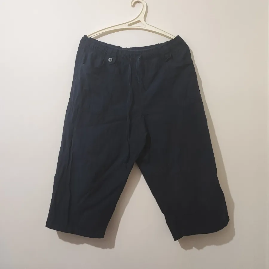 شلوارک کتان