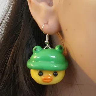 گوشواره جوجه قورباغه ای