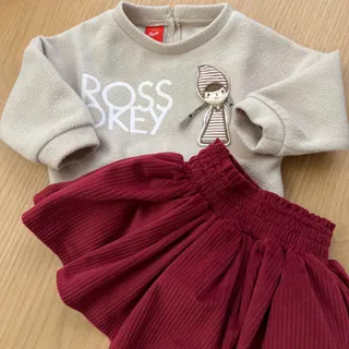 بلوز دامن قرمز