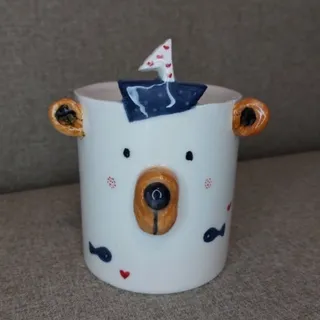 ماگ خرس ماهیگیر