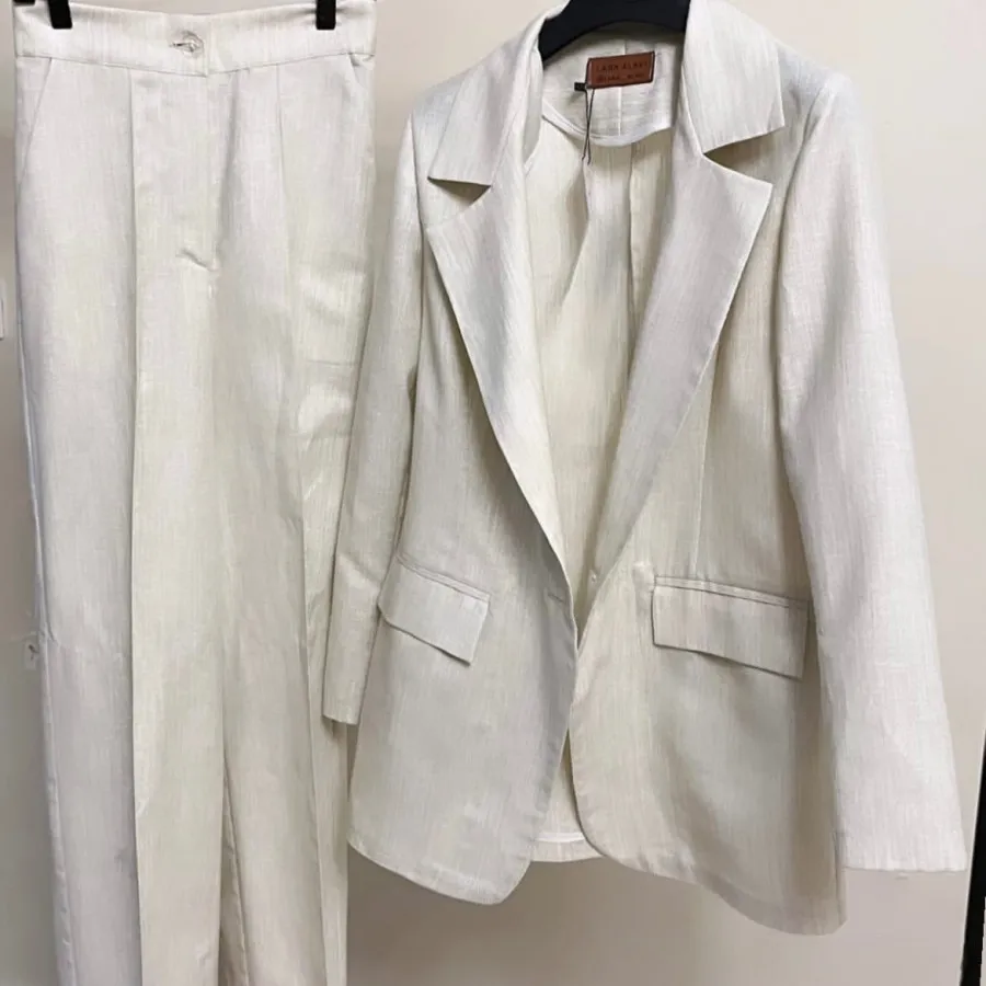 کت و شلوار لینن