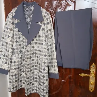 کت شلوار ژاکارد