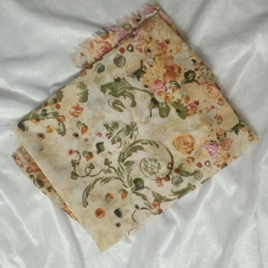 روسری قواره بزرگ نخی