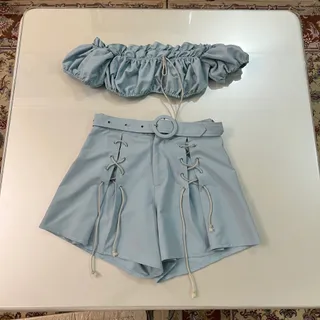 ست نیمتنه شلوارک