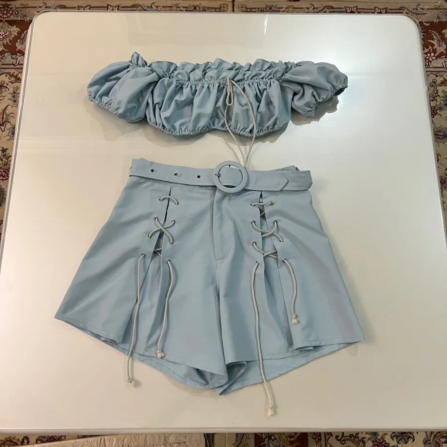 ست نیمتنه شلوارک