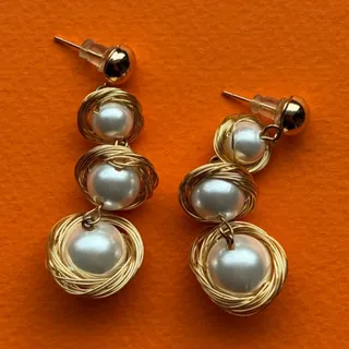 گوشواره مرواریدی