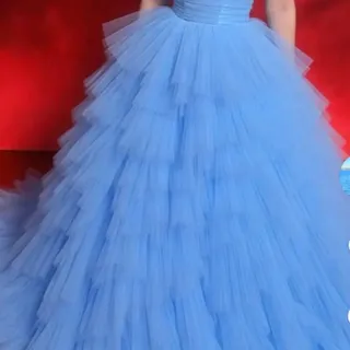 لباس مجلسی آبی