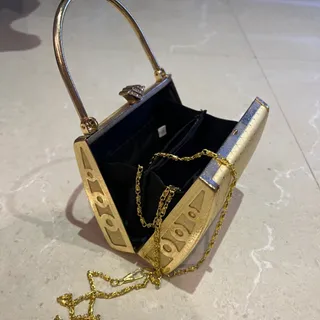 کیف مجلسی طلایی