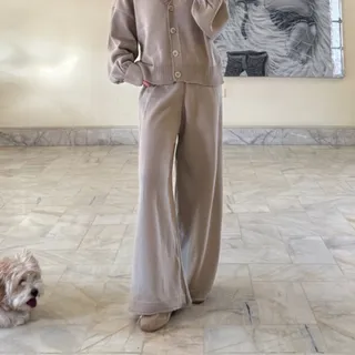 ست بافت کرم خاکی